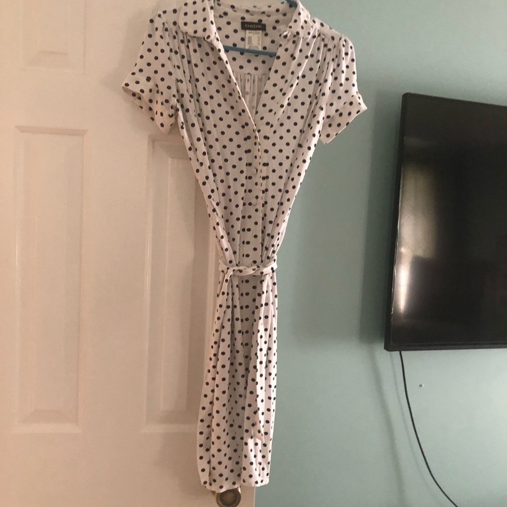 Polka Dot Bebe Dress